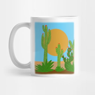 desert scene Mug